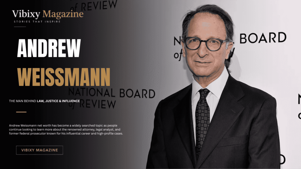 Andrew Weissmann Net Worth