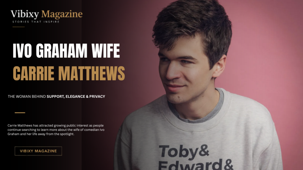 Ivo Graham Wife Carrie Matthews