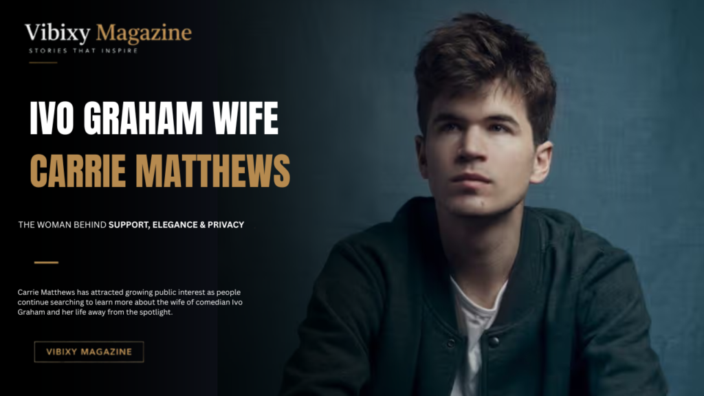 Ivo Graham Wife Carrie Matthews