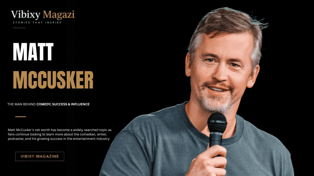 Matt McCusker Net Worth