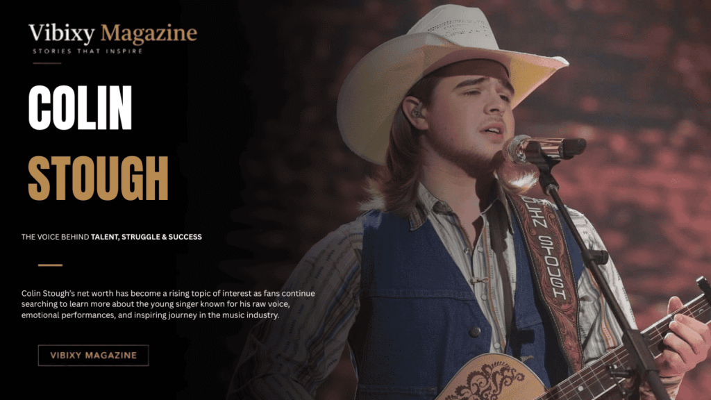 Colin Stough Net Worth