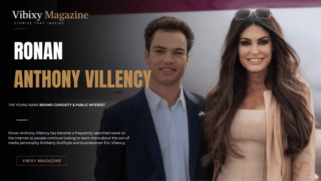 Ronan Anthony Villency Net Worth