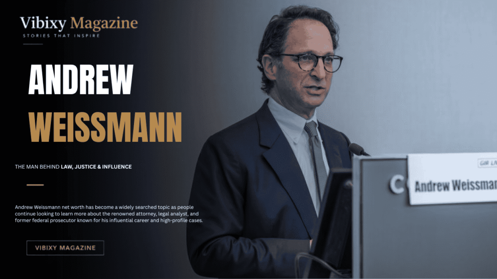 Andrew Weissmann Net Worth