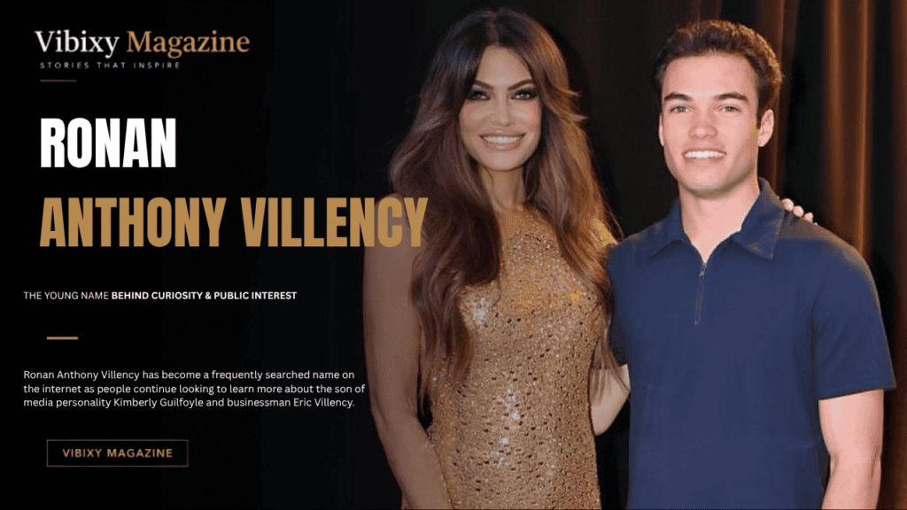 Ronan Anthony Villency Net Worth