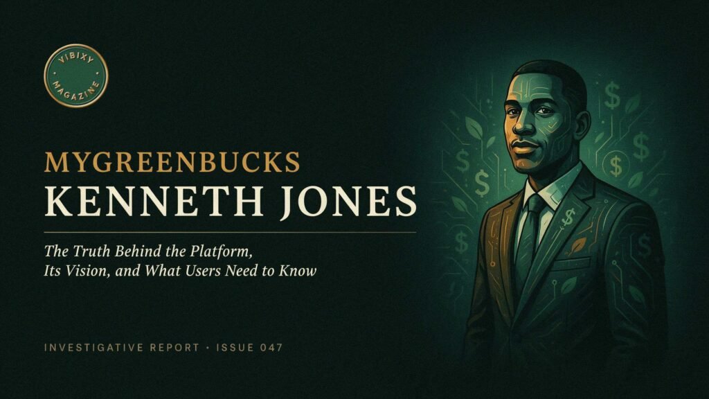 MyGreenBucks Kenneth Jones