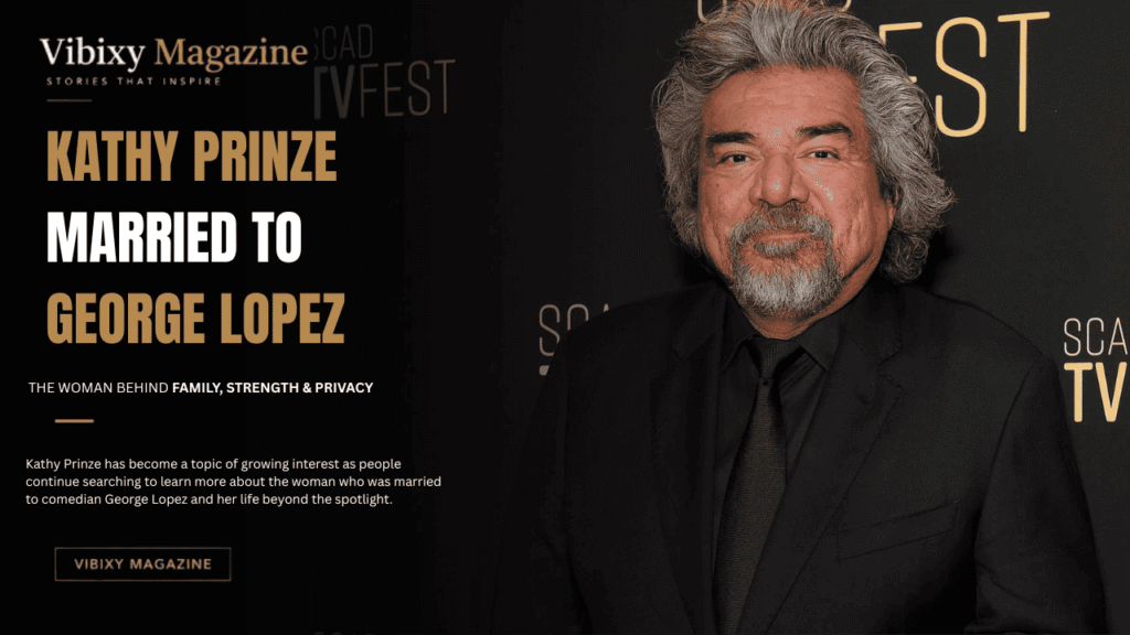 Kathy Prinze Married to George Lopez