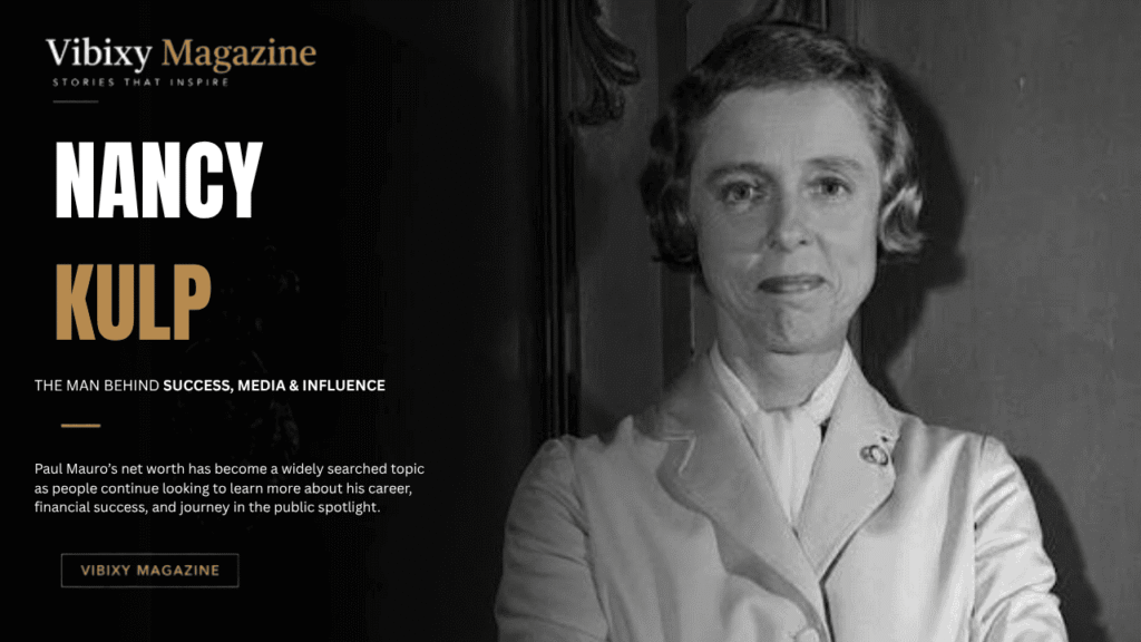 Nancy Kulp Net Worth