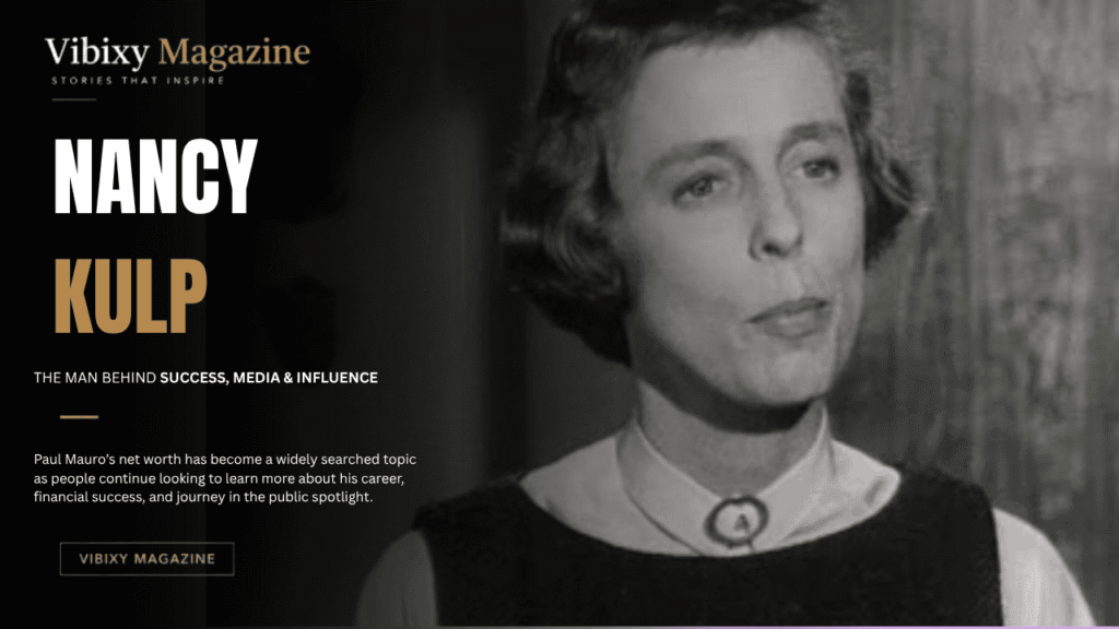 Nancy Kulp Net Worth