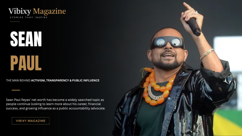 Sean Paul Reyes Net Worth