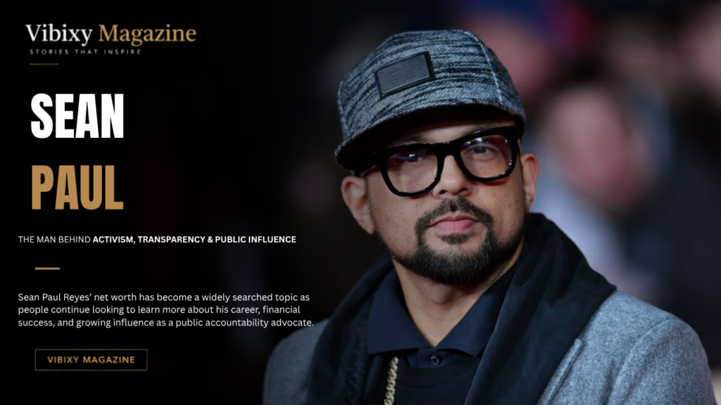 Sean Paul Reyes Net Worth