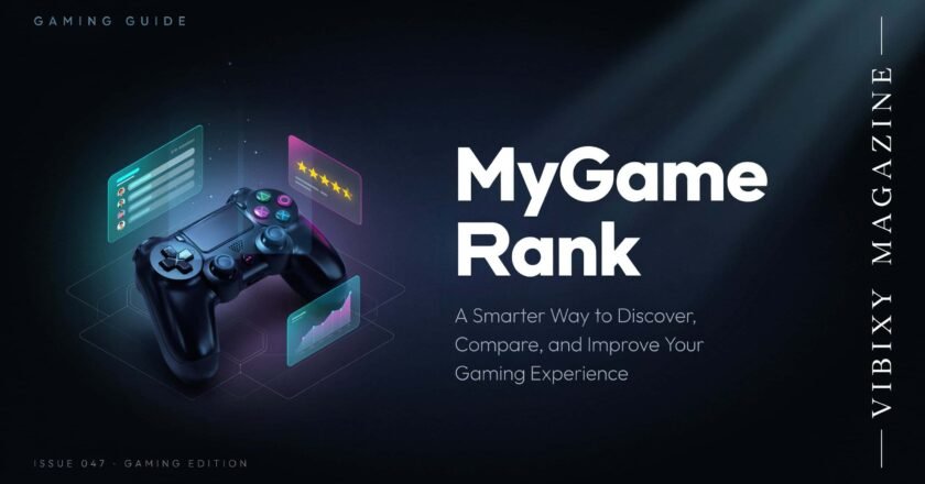 Gaming Guide MyGameRank: A Smarter Way to Discover, Compare, and Improve Your Gaming Experience