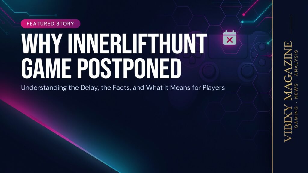 Why Innerlifthunt Game Postponed