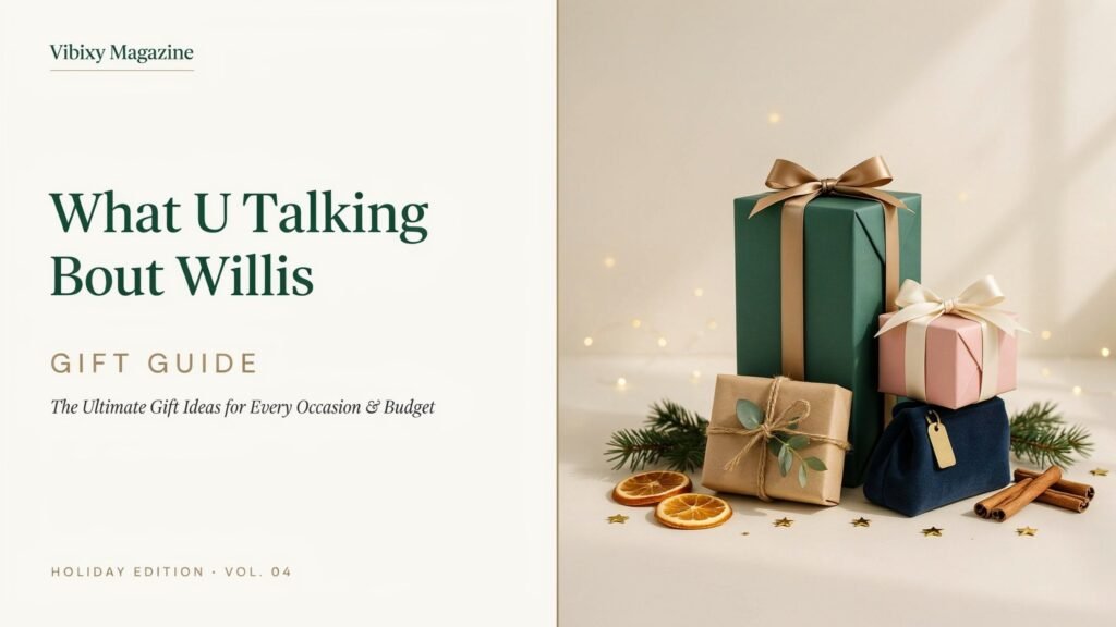 WhatUTalkingBoutWillis Gift Guide