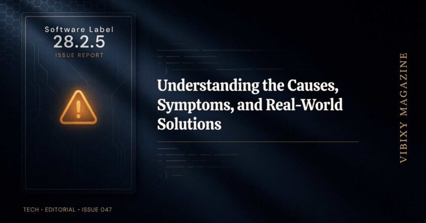 Software Ralbel28.2.5 Issue: Understanding the Causes, Symptoms, and Real-World Solutions