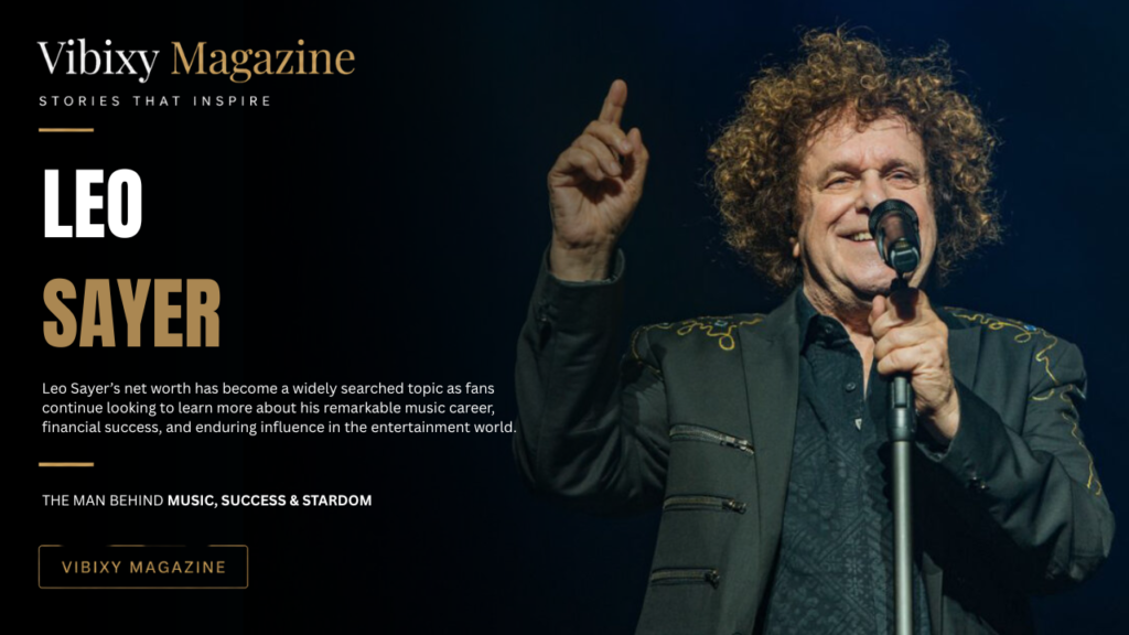 Leo Sayer Net Worth