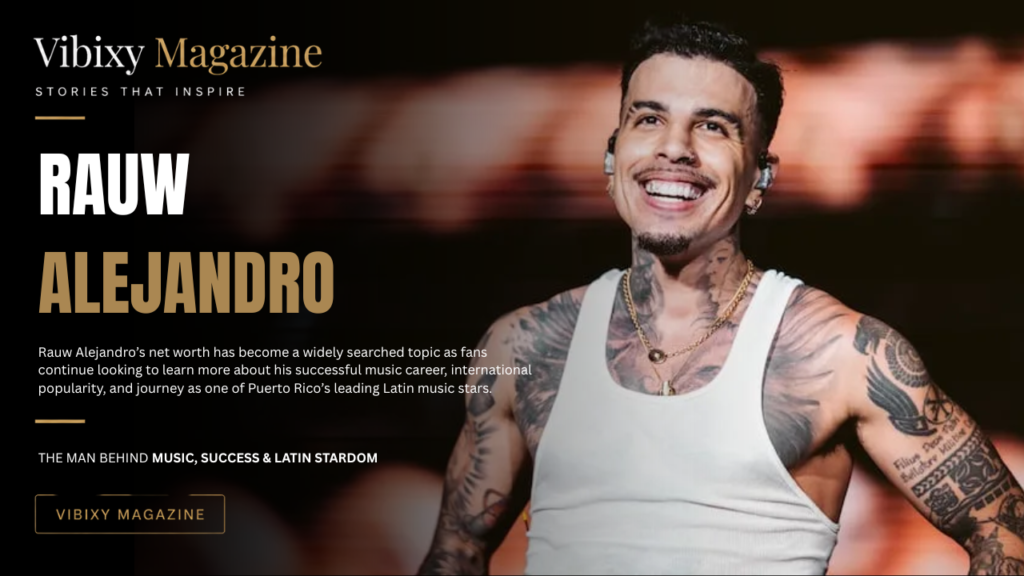 Rauw Alejandro Net Worth